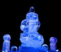 Guan Yu ice sculpture color